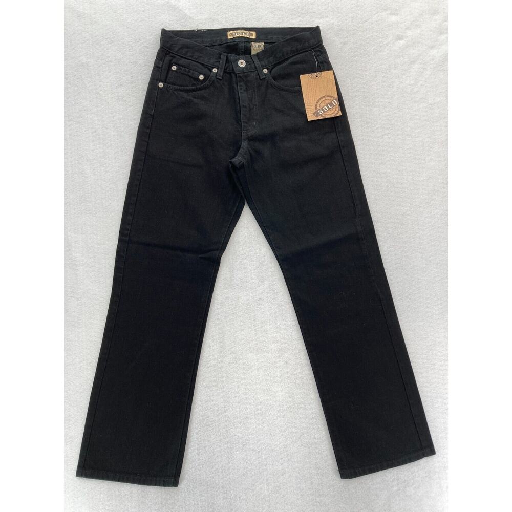 solo Black Relaxed Men's Jeans
